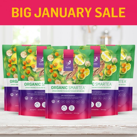 BIG January Sale! - x5 Organic Smartea - Standard SRP £224.95